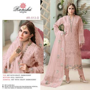 R 513 Nx By Ramsha Designer Partywear Pakistani Salwar Kameez Collection